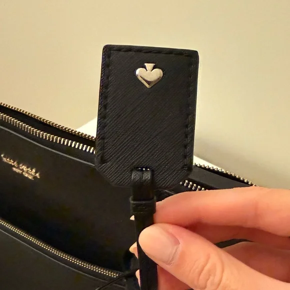 Kate Spade Black Leather Tote bag - Picture 6 of 6